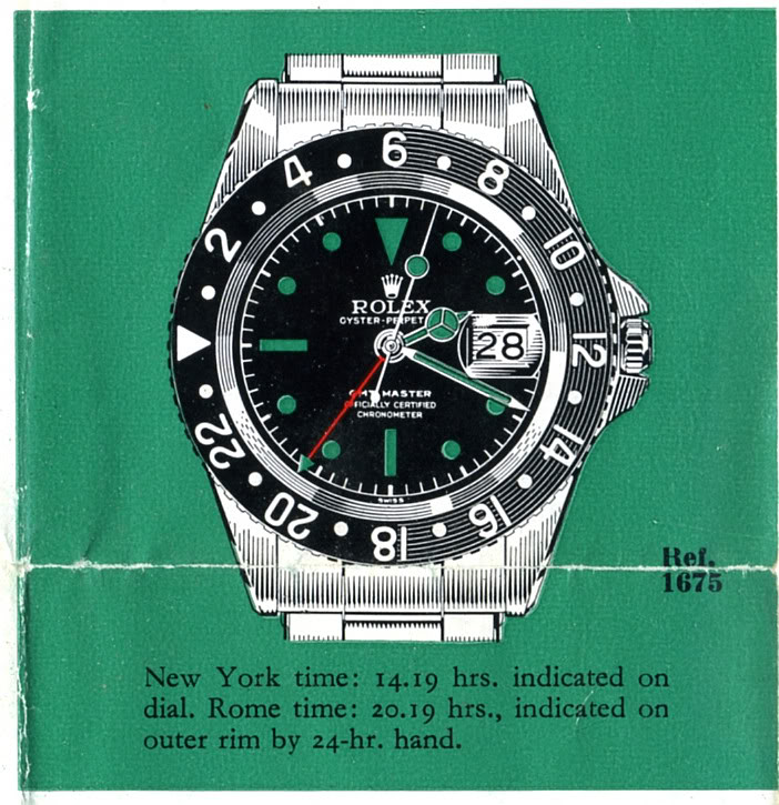 Vintage Rolex GMT-Master Booklet